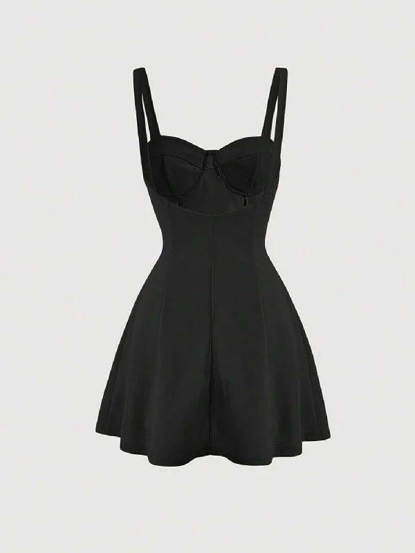 NYE Preppy Night Out Black Dress