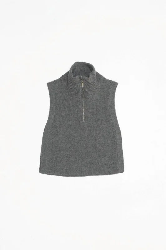 The Renn Vest In Heather