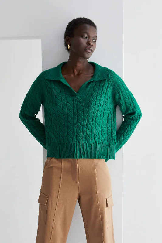 Vivian Pretzel Knit Sweater