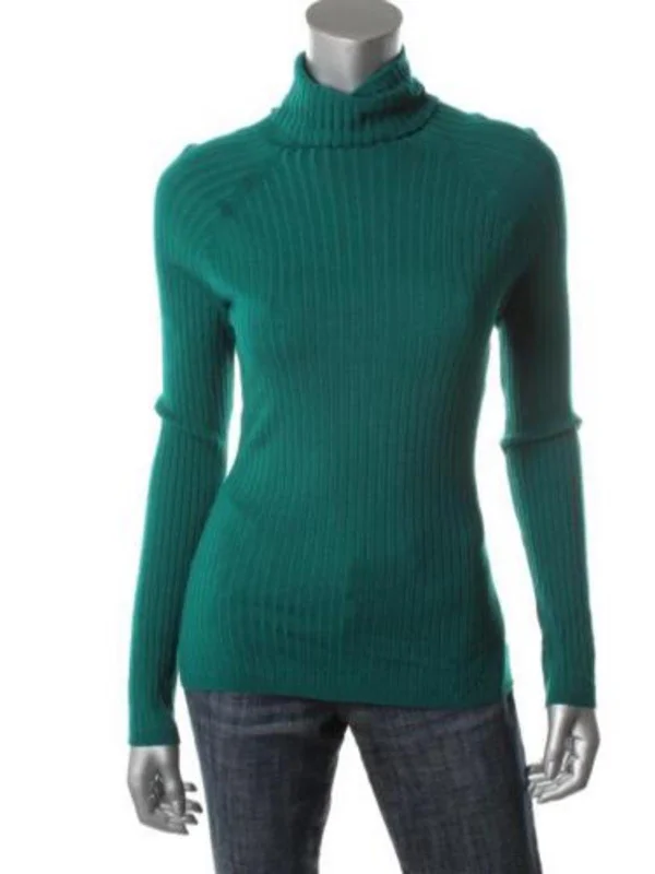 Womens Knit Long Sleeves Turtleneck Sweater