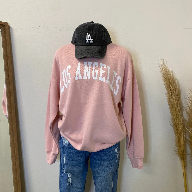 Los Angeles Sweater-Pink