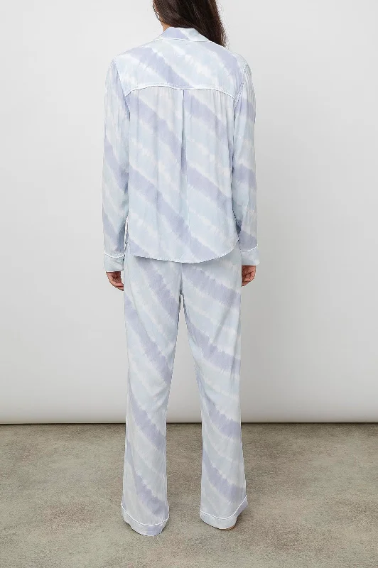 CLARA PAJAMA SET - CLOUD MIST TIE DYE