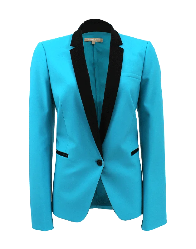 One Button Tuxedo Jacket