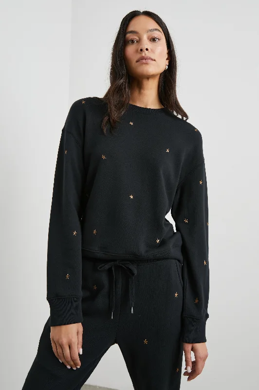 RAMONA SWEATSHIRT - BRONZE STAR EMBROIDERY