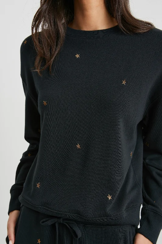 RAMONA SWEATSHIRT - BRONZE STAR EMBROIDERY