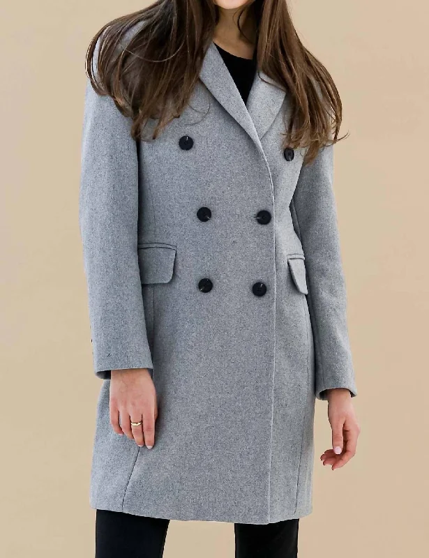 Tinsley Coat In Grey