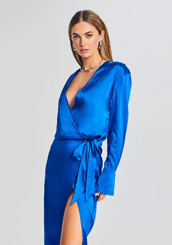 Dianie Silk Long Sleeve Robe