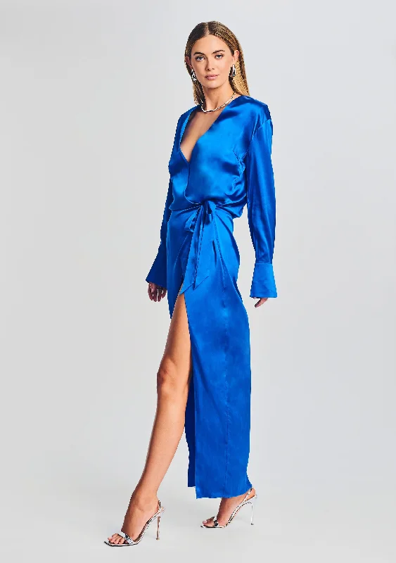 Dianie Silk Long Sleeve Robe