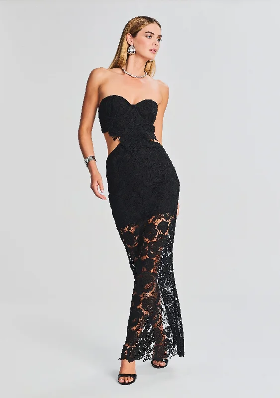 Eliza Lace Maxi Dress