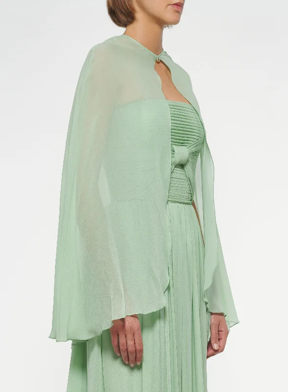 Sheer Silk Cape