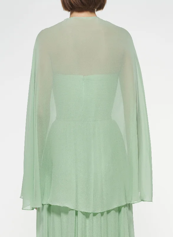 Sheer Silk Cape