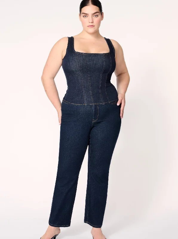 SJD PLUS Denim Tank - Long Gone