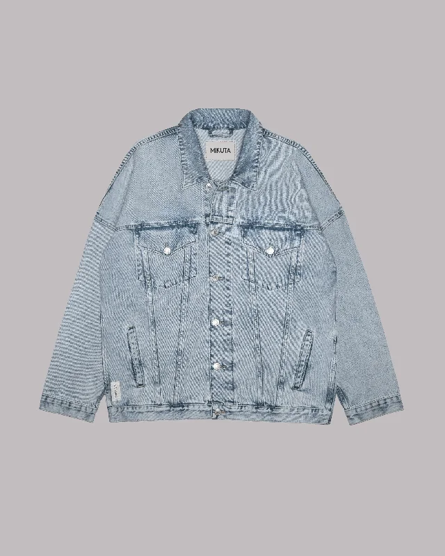 The Blue Oversized Denim Jacket