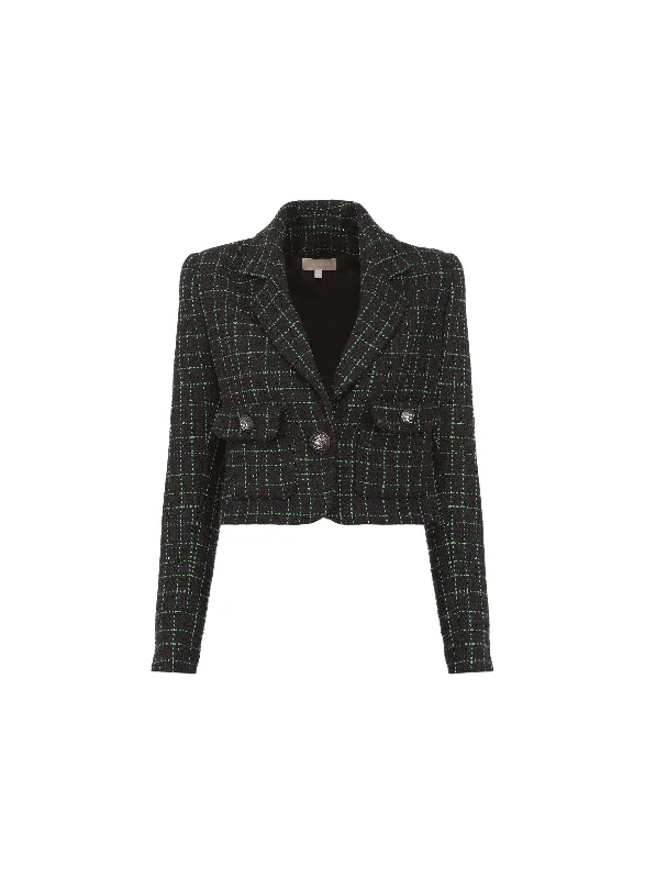 Sequin Tweed Matrix Jacket