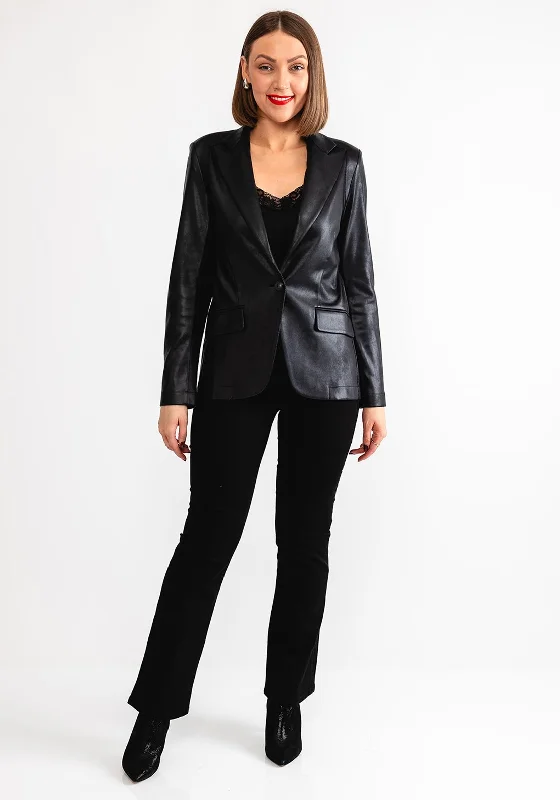 Eva Kayan Single Breasted Blazer, Black