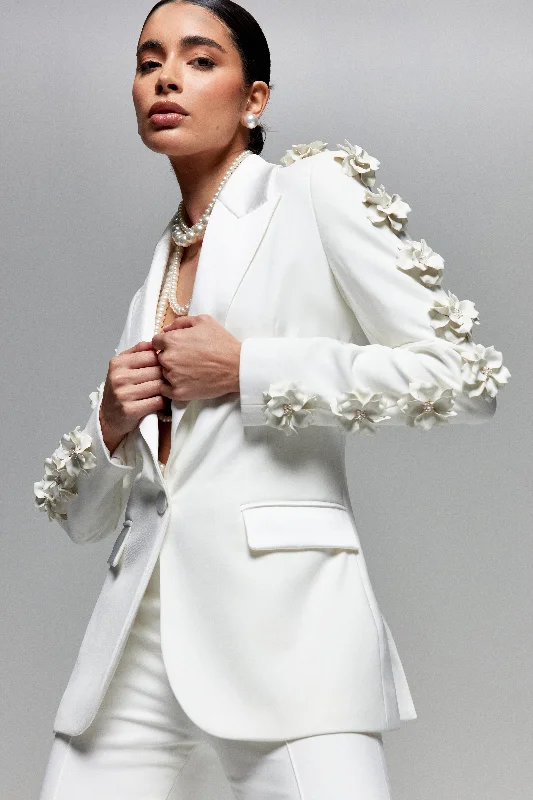 Leonie White Blazer