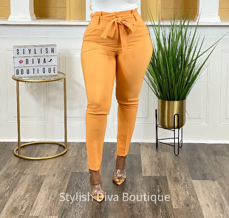 New Luxe Diva Pants (Mango)