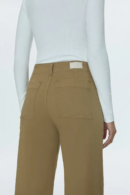 Nicole Wide Leg Pant - Khaki