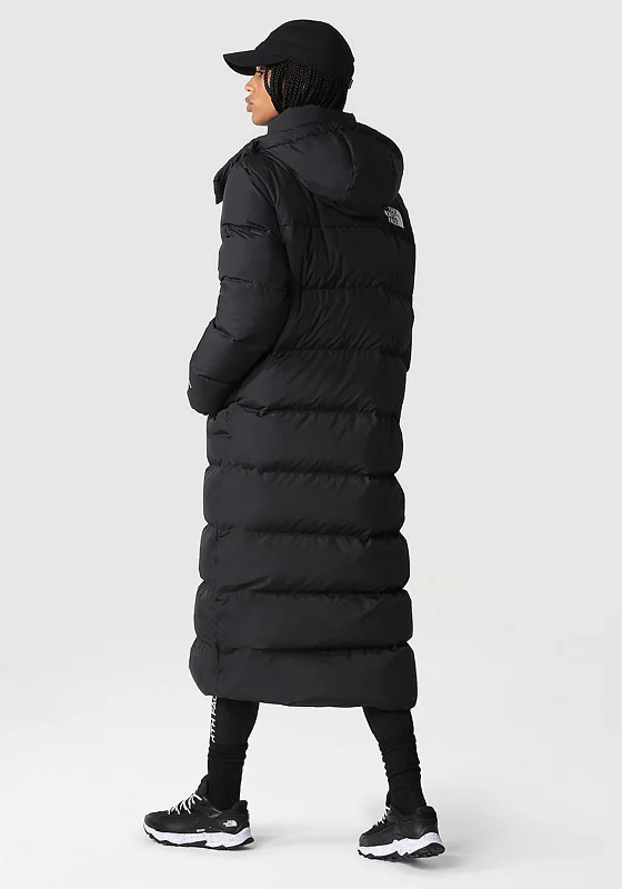 The North Face Womens Triple C Parka Long Coat, Black