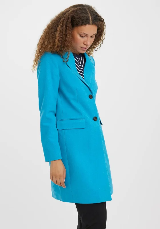 Vero Moda Gianna Faux Wool Coat, Caneel Bay