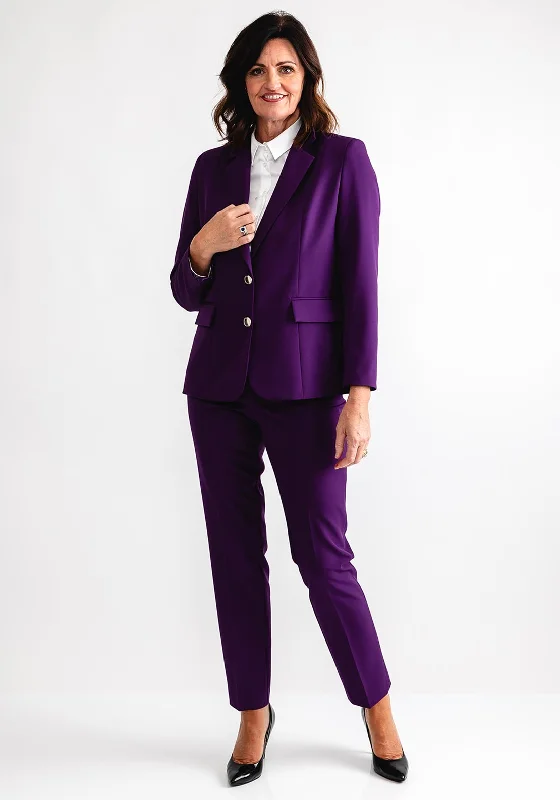 Via Veneto Dolores Blazer, Purple