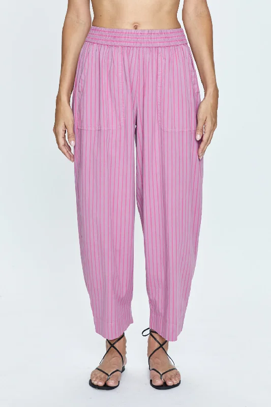 Viv Barrel Leg Pant - Apertivo Stripe