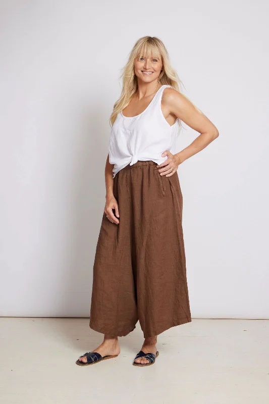 Holly Wide Leg Linen Pants