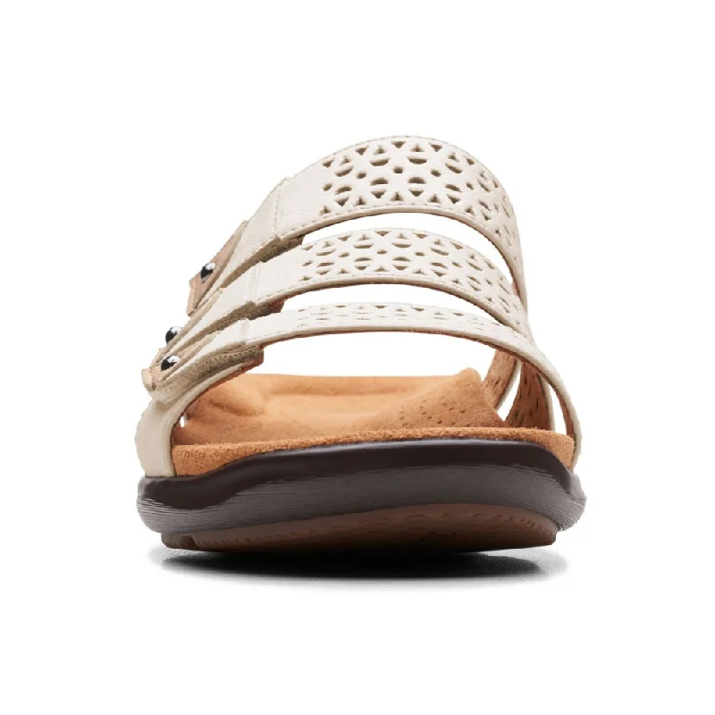 Clarks Kitly Walk White Sandal (Women's)