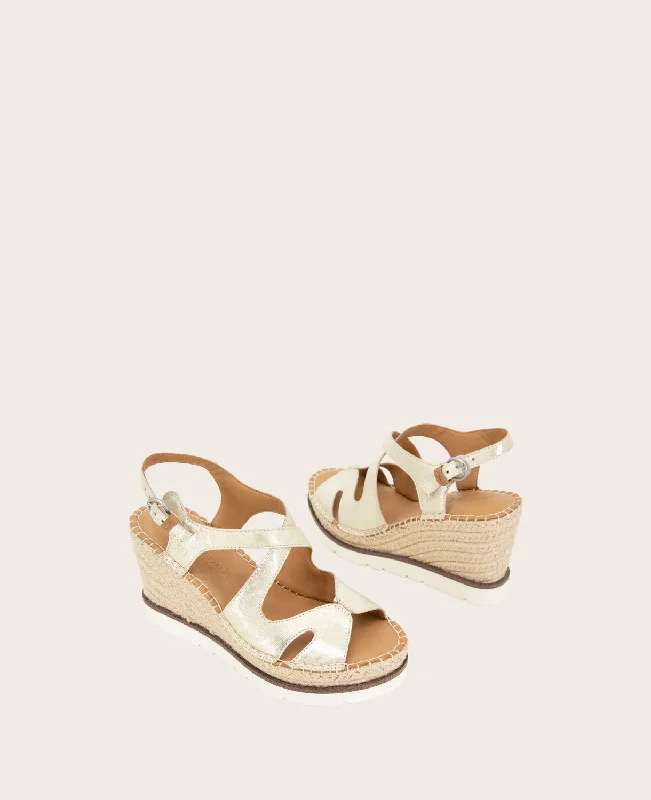 GENTLE SOULS - Elise Espadrille Wedge