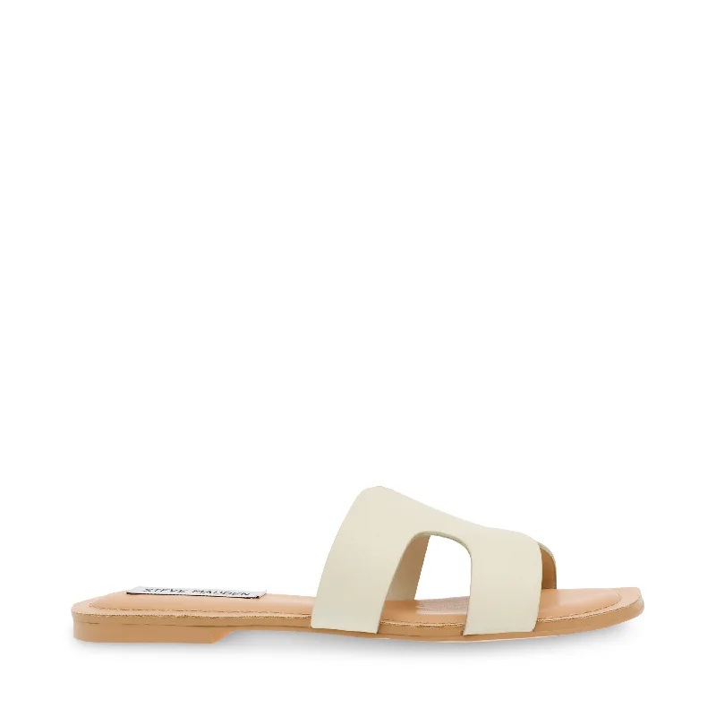 Zarnia Sandal BONE LEATHER