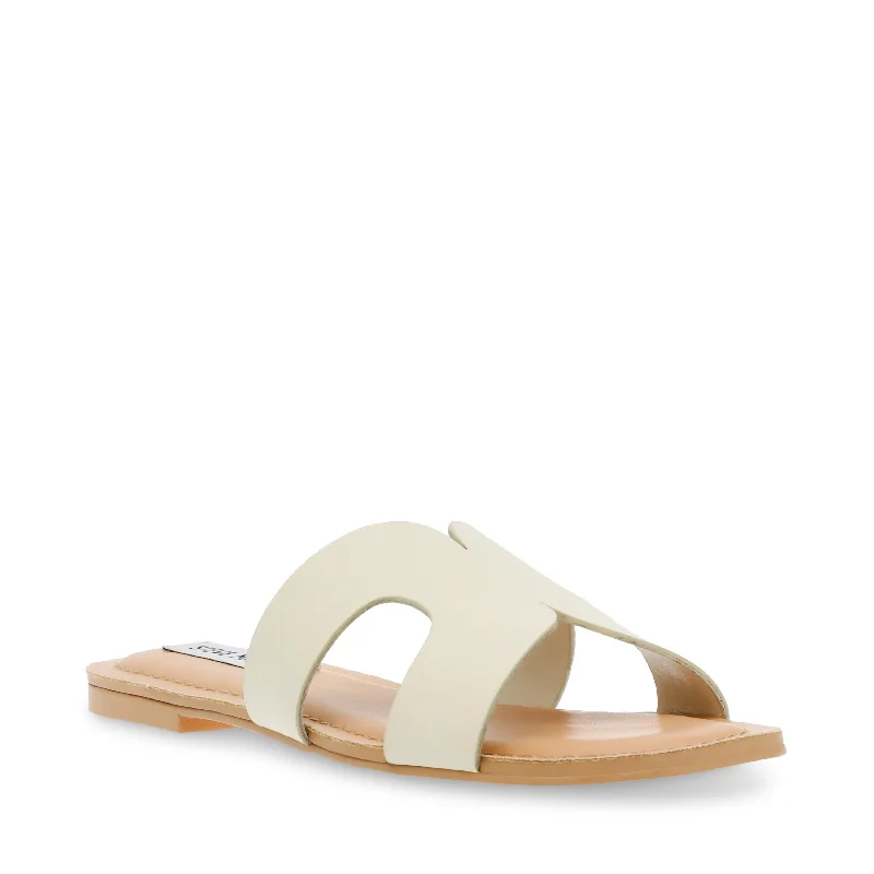 Zarnia Sandal BONE LEATHER