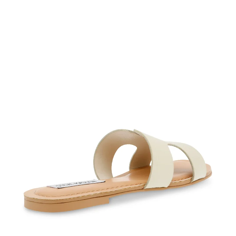 Zarnia Sandal BONE LEATHER