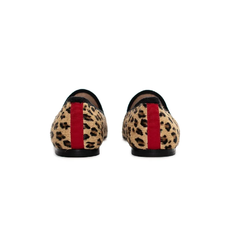 Women’s Pony Hair Leopard Slipper II